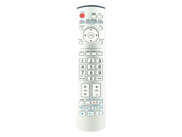 EUR7737Z20 Replace Remote Compatible with Panasonic Viera Plasma LCD HDTV TH-37PX60U TH-42PX60U TH-50PX60U PT-56DLX76 PT-61DLX76 PT-61DLX26...