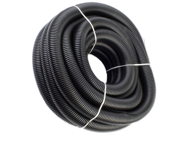 25 Feet 1' 25mm Split Wire Loom Conduit Polyethylene Tubing Black Color Sleeve Tube