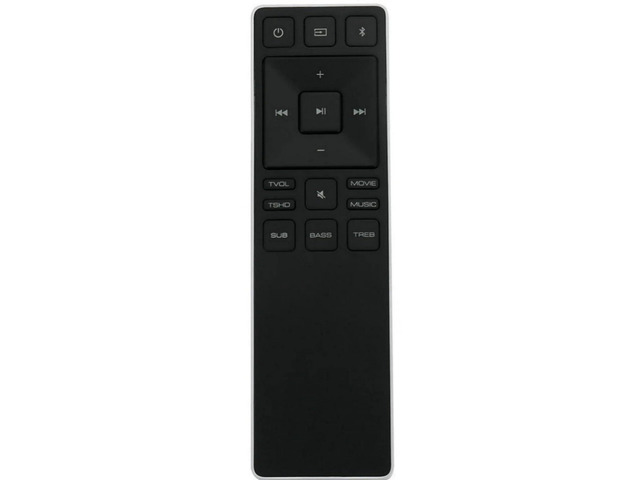 XRS551-D Replacement Remote Control for Vizio Soundbar in Living Rooms or Rooms, Remote Control Size About 5 x 2 x 1 in, Replace Remote Compatible...