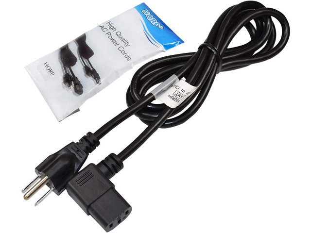 AC Power Cord Compatible with Samsung HP-R5052 HP-S4233 HP-S5033 HP-T426 LN19A330J1D LN19A330J1H HDTV TV LCD LED Plasma DLP Mains Cable