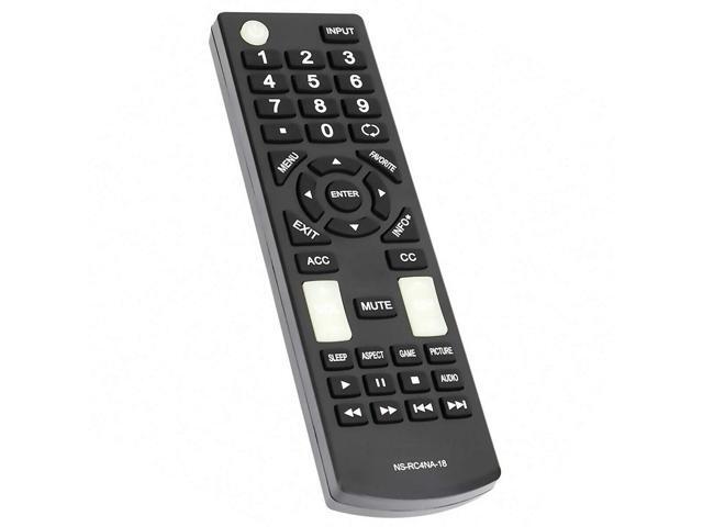 Remote for Insignia TV NS-55D420MX18 NS-39D310NA17 NS-50D510NA17 NS-50D510MX17