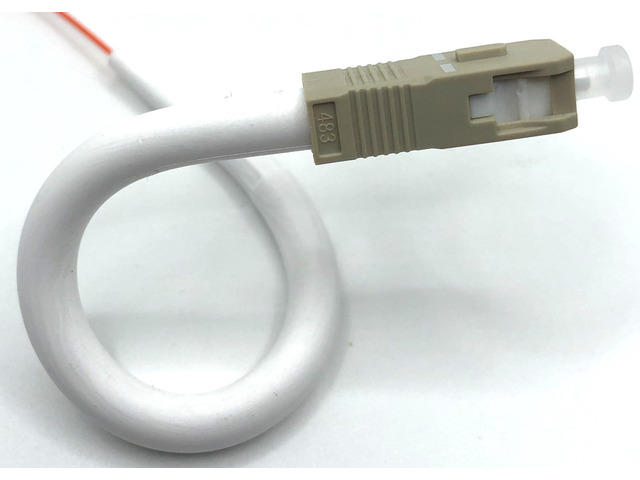 Optix America Fiber Optic Universal & Reusable LC, SC 3X Splice-ON CONNECTORS Pack of 10 (SC, OM1Multimode)