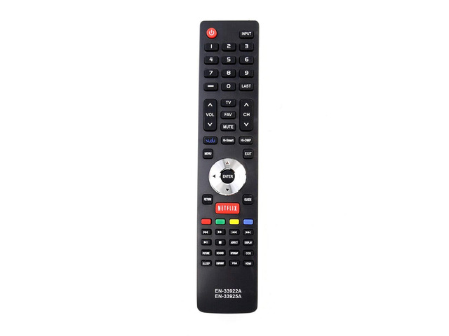 New EN-33922A Sub EN-33925A EN-33926A Remote Compatible with Hisense LCD LED HDTV 40K366WB