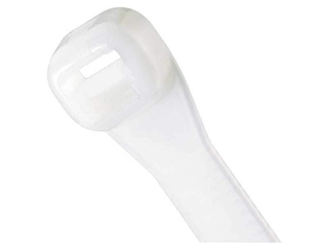 SG200S-C Super-Grip Cable Tie, Standard, 8.3' Length, Nylon 6.6, Natural (Pack of 100)