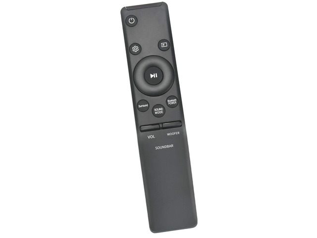 New Soundbar Replace Remote for Samsung Sound Bar HW-MM37 HW-MM37/ZA HWMM37