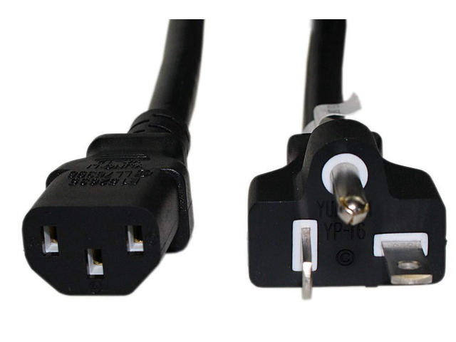 6ft NEMA 6-20P to C13 14/3 SJT Power Cord 14/3 SJT (15A 250V)