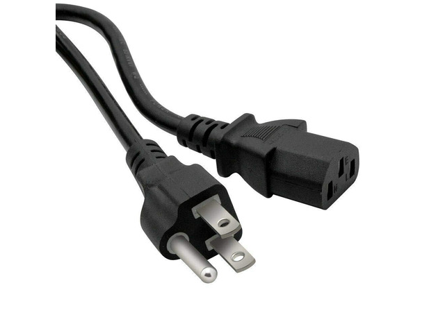 6ft AC Power Cord Cable Lead for Samson Resolv 65a Active Studio Monitor Speaker