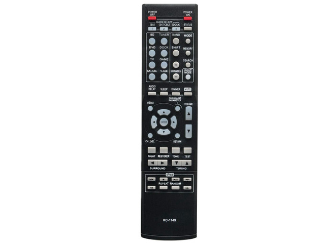 Replacement Remote Control Controller for Denon AVR-2805 AVR-2806 AVR-2807 AVR-2808 AVR-2809 AV Surround Receiver