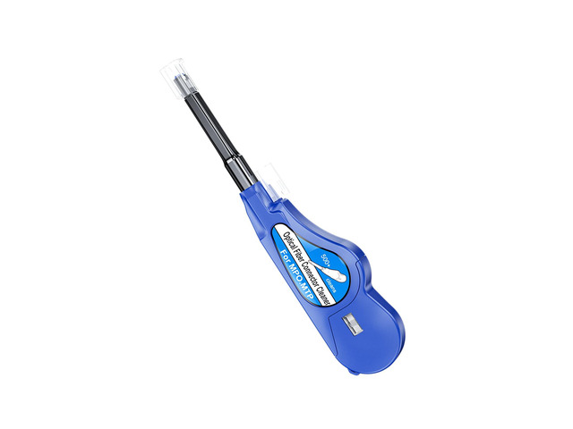 Optical Fiber Connector Cleaner for MPO/MTP Connector,Fiber Endface Cleans,Over 500 Times Clean(Blue)