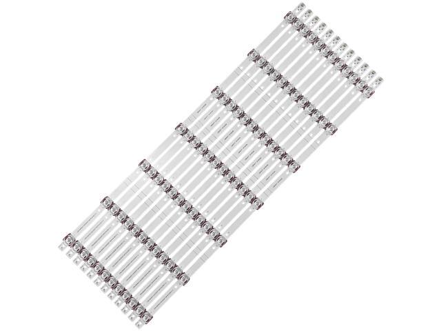 LED Backlight Strips for CRH-BX65S1U523030T100791N LB6507T HD650S1U71-K1 Hisense: 65R6E1 65R7E 65R7E1 65LF711U20 LC-65N7104U