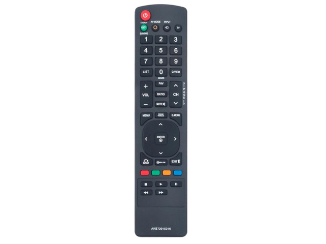 AKB72915216 TV Remote Control for LG TV in Living Rooms or Rooms No programming or pairing needed, Replacement Remote Compatible Models 32LD350...