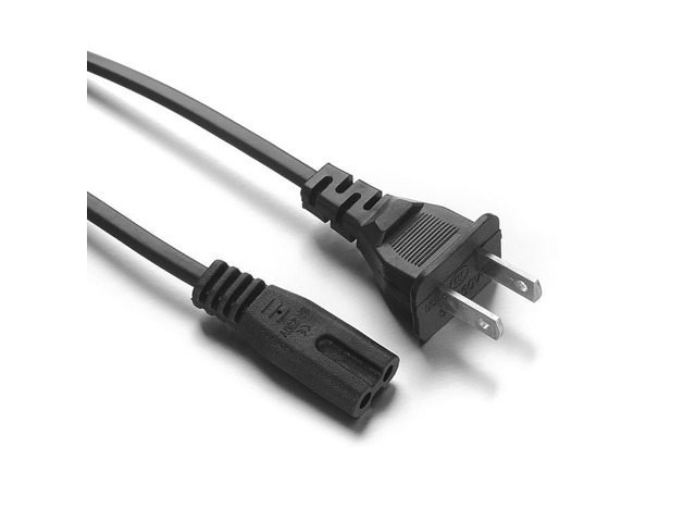 2-Prong AC Power Cable Cord for Acoustic Audio by Goldwood AA15LBS AA15BS AA15BT