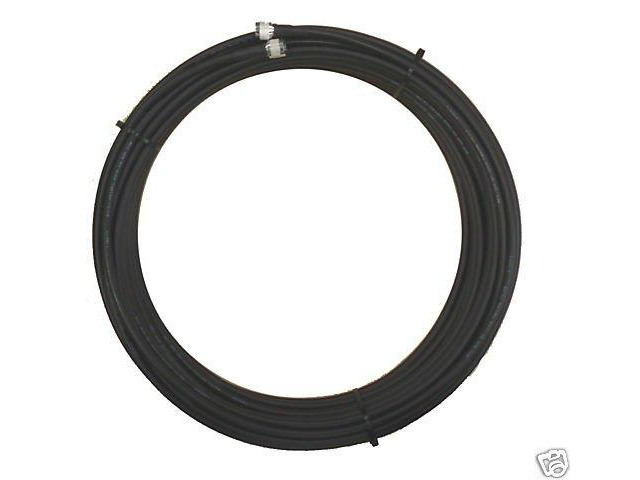 Iridium Satellite Phone Antenna Extension Cable Ultra Low Loss - Made in USA - 15ft - Iridium TNC Male to Female Connectors