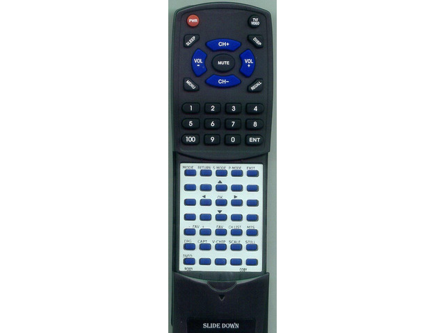 Replacement Remote Control for COBY TFTV3717, TFTV2204, TFTV3207, TFTV3217, RC023