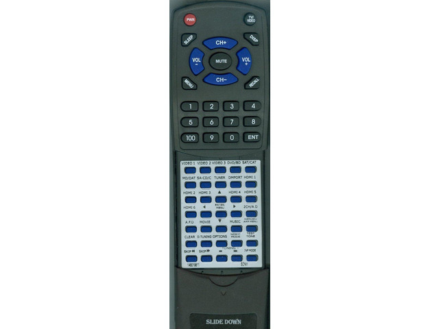 Replacement Remote Control for Sony RMAAL008, 148019811, STRDA5300ES Main