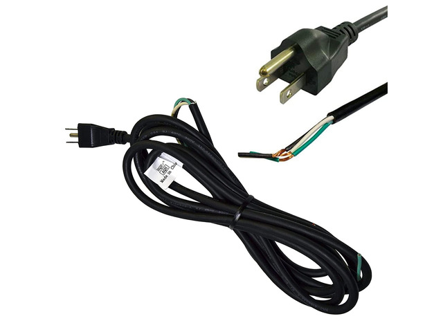 10ft AC Power Cord Compatible with DeWALT DW788 DW788LS DW788L Saw, DW318G Orbital Jig Saw Mains Cable Repair
