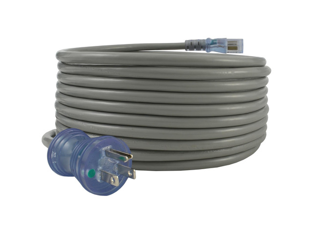 25117 10-Amp 125-Volt Hospital Grade/Green Dot Cord 15-Foot SJT 18/3 105C NEMA 5-15P to IEC 320-C13