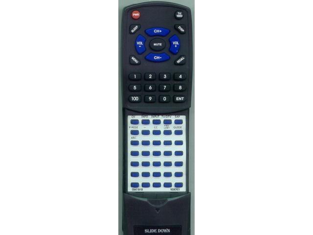 Replacement Remote Control for MEMOREX 0094013915B, MT2025D, MT2028D
