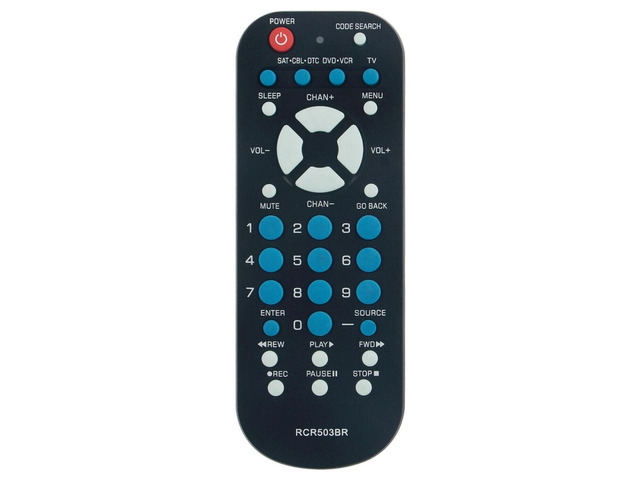 RCR503BR RCR503BZ RCR503BE Remote Control for RCA TV DVD VCR Digital TV Use in Living Rooms or Rooms, No programming or pairing needed