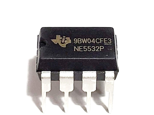 NE5532P NE5532 Dual Low-Noise High-Speed Audio Operational Amplifier Op Amp Breadboard-Friendly IC DIP-8 (Pack of 10)