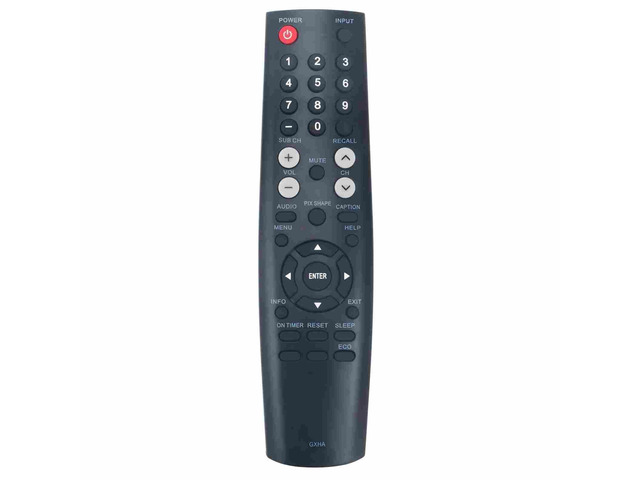 GXHA TV Remote Control for Sanyo TV in Living Rooms or Rooms No programming or pairing needed, Replacement Remote Compatible Models FVD5833...