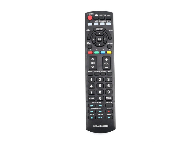 N2QAYB000100 TV Remote Control for Panasonic TV in Living Rooms or Rooms Replacement Remote Replace Models N2QAYB000102 N2QAYB000103 N2QAYB000221...