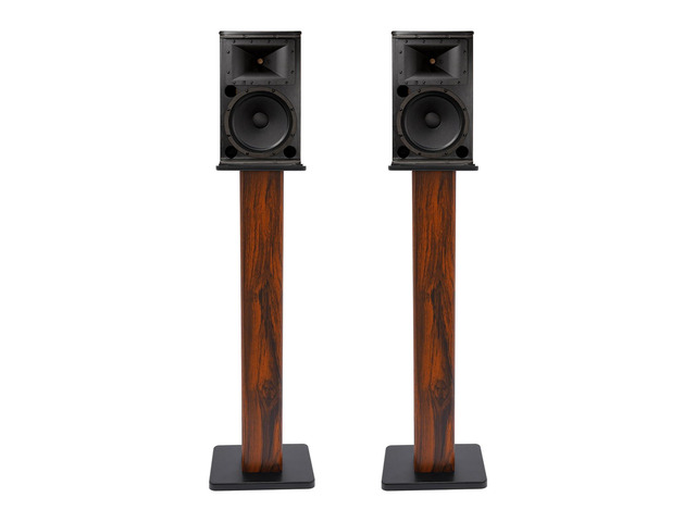 Speaker Stands, 34 Inch Speaker Stands Pair for Surround Sound, Heavy Duty Freestanding Bookshelf Speaker Stand for Living Room, Bedroom, Study