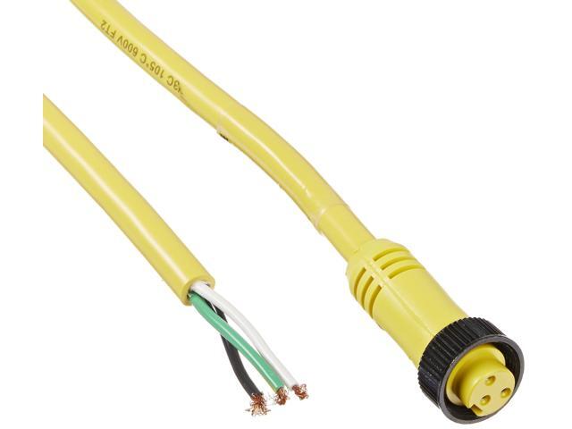 Brad Harrison 1300060232 Mini-Change A-Size Single Ended Female to Pigtail Cordset