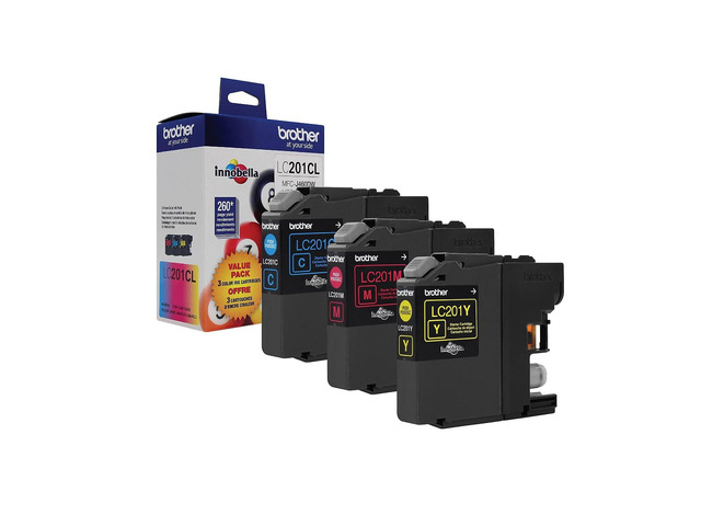 LC2013PKS C/M/Y - (Pack of 3) Ink, Multi, LC2013PKS C/M/Y