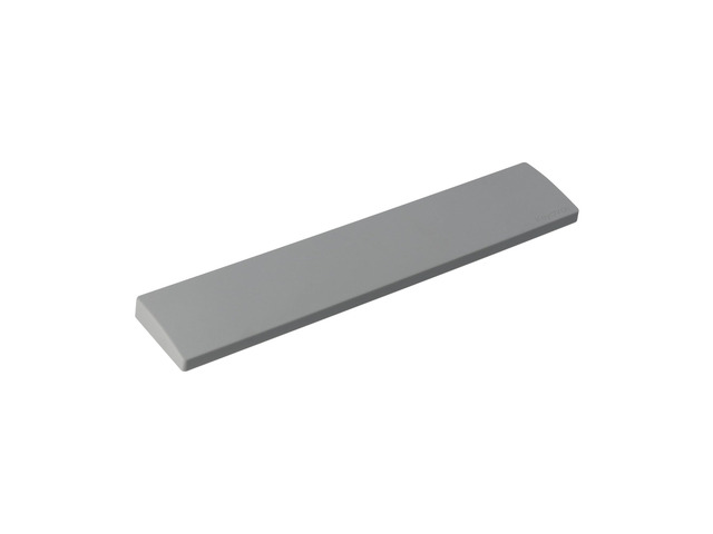Gray Silicone Wrist & Palm Rest, 12.89' for 75% Compact Keyboard Series V1/V2/Q1/Q2 & Lemokey P1 (Pro/Max/HE) Anti-Slip Base Smooth & Soft Support