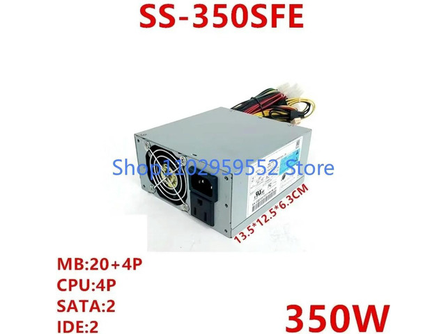1pcs PSU For SFX MATX 350W Switching Power Supply SS-350SFE Kit
