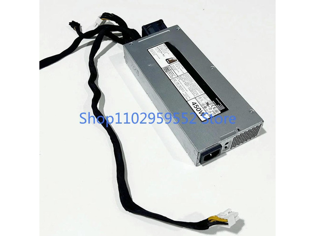 1PCS for R430 server cold power supply 0P34M3 XKY89 D450E-S0 450W 6V43G
