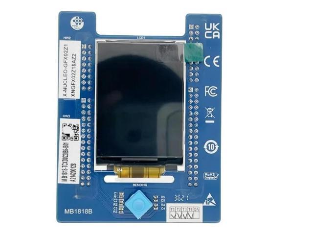 X-NUCLEO-GFX02Z1 connector STM32 Nucleo display expansion board