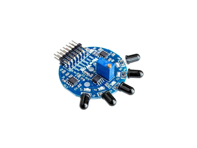 5 channel flame five channel flame sensor module analog digital dual output fire extinguishing robot