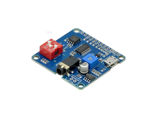 Voice Sound Playback Module MP3 Player Module UART I/O Trigger Class D Amplifier Board 5W 8M DY-SV8F SD/TF Card