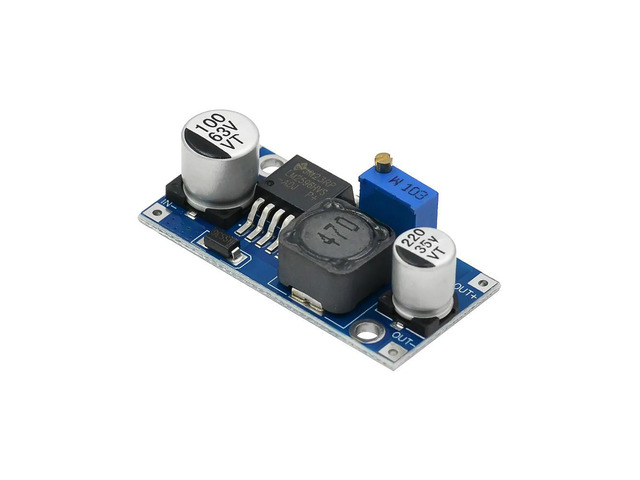 48V Adjustable Step-down module DC-DC LM2596HVS 4.5-50V Input Electric Vehicle Stabilized Voltage Power Supply