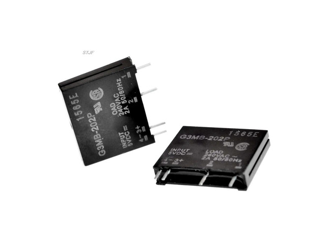 10PCS/LOT solid state relay G3MB-202P DC-AC PCB SSR In 5VDC,Out 240V AC 2A