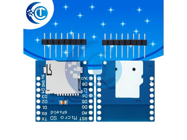 TF Micro SD Card Expansion Shield Module for WeMos D1 Mini ESP8266 Development Board