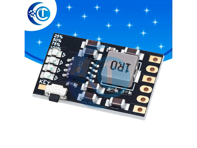 CD42 2A 5V charging and discharging integrated module 3.7V/4.2V lithium boost mobile power supply charging and dischargi
