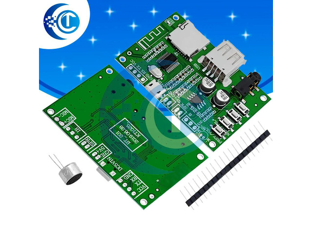 BT201 Dual Mode 5.0 Bluetooth Lossless Audio Power Amplifier Board Module Tf Card U Disk Ble Spp Serial Port Transparent Trans