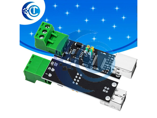 1PCS USB 2.0 to TTL RS485 Serial Converter Adapter FTDI Module FT232RL SN75176 double function double for protection Top Sale