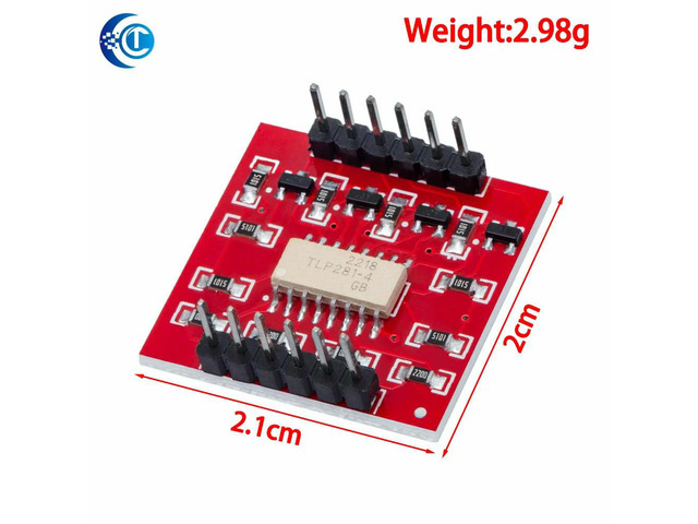 TLP281 4-Channel Opto-Isolator: IC Module with High/Low Level Isolation For Expansion Boards