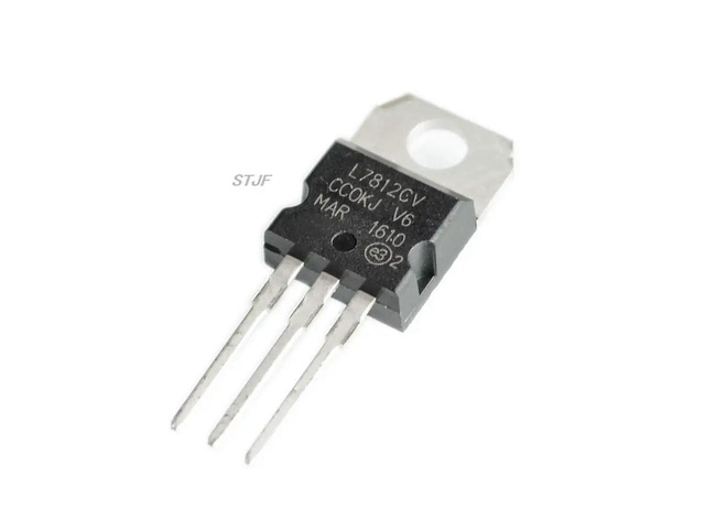 10PCS L7812CV TO-220 L7812 LM7812 7812 Positive-Voltage Regulators