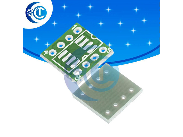 10PCS SOP8 SO8 SOIC8 TO DIP8 Interposer board pcb Board Adapter Plate