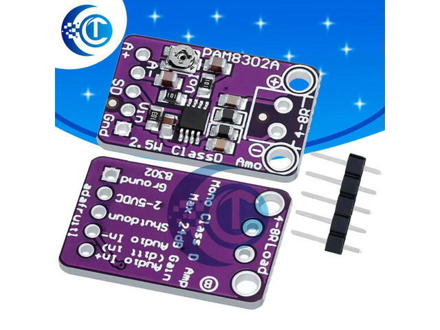 PAM8302A CJMCU-832 PAM8302 2.5W single channel Class D Audio power amplifier module development board
