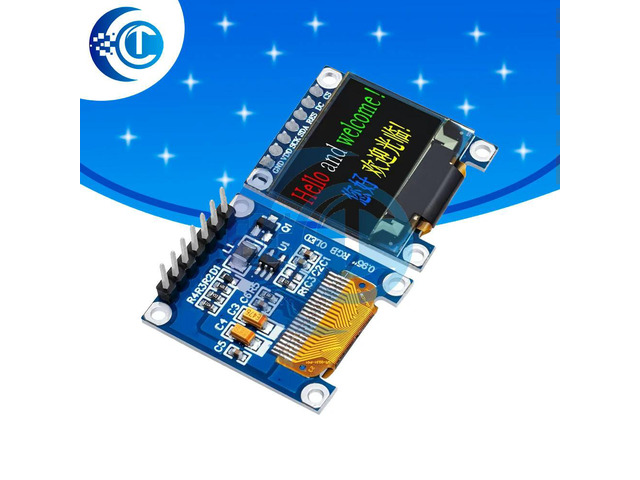 1PCS 0.95 inch full color OLED Display module with 96x64 Resolution SPI Parallel Interface SSD1331 Controller 7PIN with case
