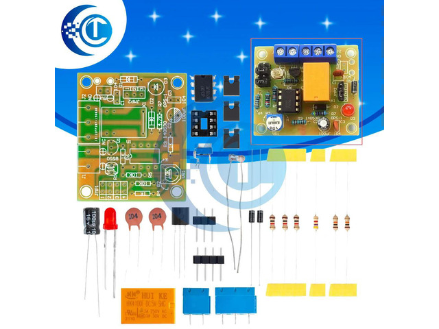 LM393 Light Sensor Switch Kit DIY Photosensitive Trigger Module with Adjustable Output