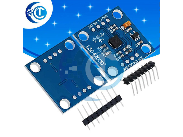 Maker-Friendly GY-50 L3G4200D Gyro Module - Triple Axis Sensor for MWC In Stock