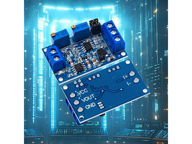 Industrial Automation Signal Converter - 4-20mA/0-20mA to 0-3.3V/5V/10V Isolated High-Precision Transducer