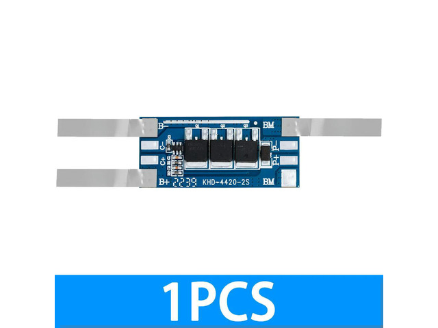 2S 7.4V High-Current BMS Board /26650/Polymer for Vacuums & EVs